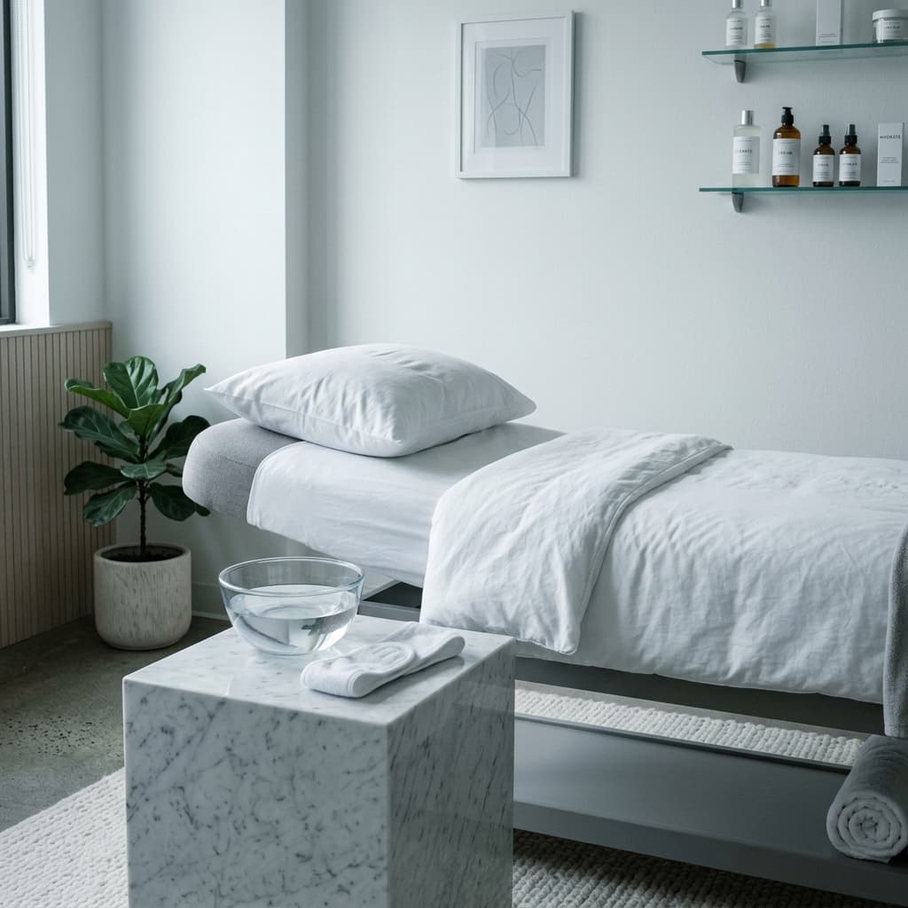 Studio B Skin — private Yucca Valley skincare studio atmosphere